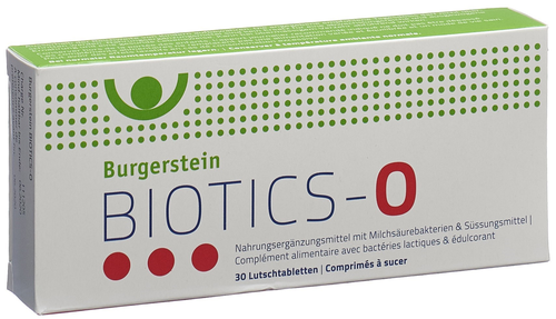 BURGERSTEIN Biotics-O Tabl Blist 30 Stk