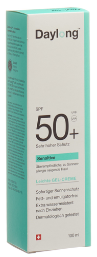 DAYLONG Sensitive Gel-Creme SPF 50+ Tb 100 ml