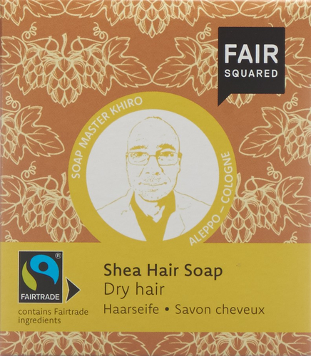 FAIR SQUARED Hair Soap Shea Dry Hair 2 x 80 g