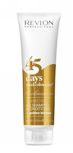 Revlonissimo 45 days 2in1 Shampoo & Conditioner Golden Blondes 275 ml