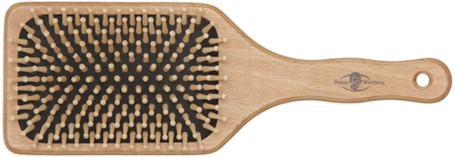 Holzbrste mit echten Holzstiften (Paddle)