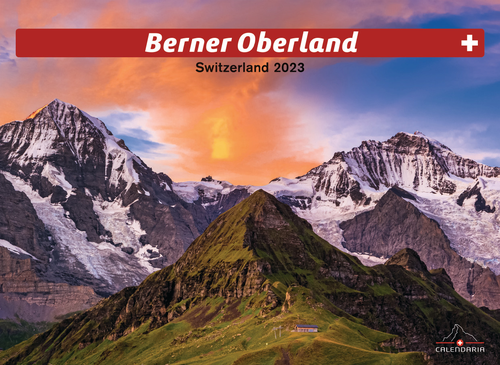 CALENDARIA Berner Oberland 783036203003 D/F/I/E, 31.5x23cm 2023