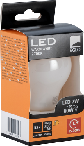 EGLO Leuchmittel LED E27 110033 806 Lumen, 7W