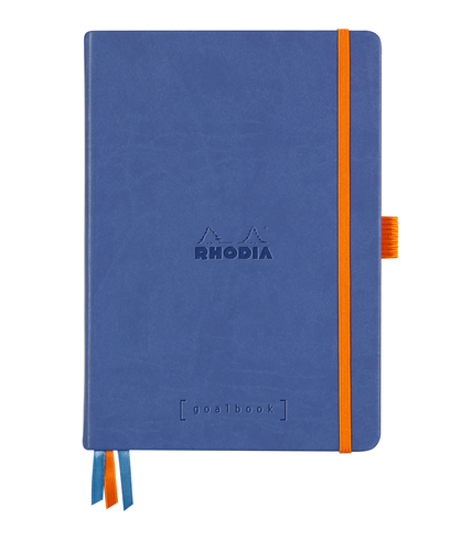 RHODIA Goalbook Notizbuch A5 118577C Hardcover saphirblau 240 S.