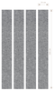 APOLLO Akustik-Wandpaneelen 200x25cm VAWP200/5 grau 4 Stck