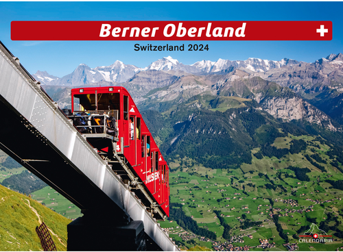 CALENDARIA Berner Oberland 2024 43494600 D/F/I/E, 31.5x23cm