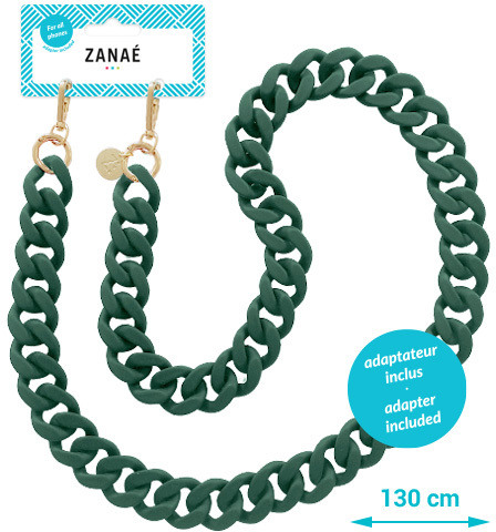 ZANA Phone Necklace Wild Forest 18318 Indian Summer green