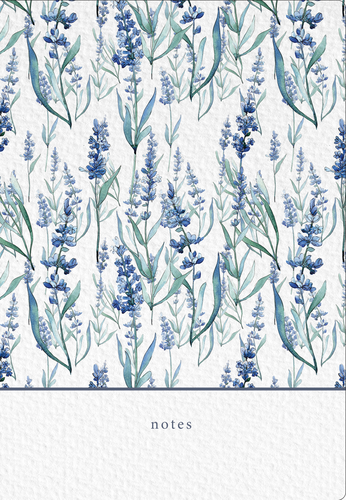 NATUR VERLAG Notizbuch Crushpaper A5 11002N Lavendel Muster, dotted