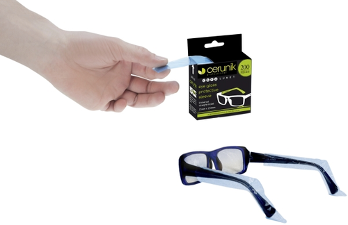 Brillenbgel-Schutzhllen 25 mm x 150 mm, 400 Ex