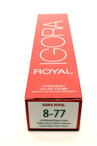Schwarzkopf Igora Royal 8-77 hellblond kupfer extra