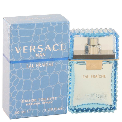 Versace Man by Versace Eau Fraiche Eau de Toilette Spray (Blue) 30 ml
