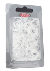 A&A Rastazopfgummi transparent dünn 250e