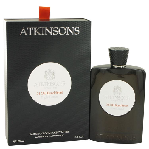 24 Old Bond Street Triple Extract by Atkinsons Eau de Cologne Concentree Spray 100 ml
