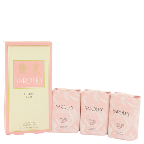 English Rose Yardley by Yardley London 3 x 104 ml  Luxury Soap 104 ml