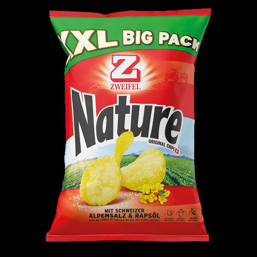 Zweifel Chips Original Nature Big Pack 8 Packungen  380 gr