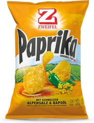 Zweifel Chips Original Paprika Normal 10 Packungen  90 gr