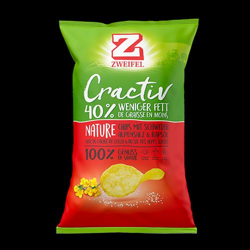 Zweifel Chips Cractiv Nature 14 Packungen  160 gr