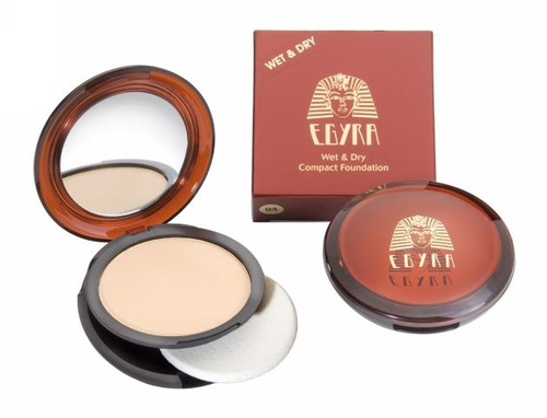 Egyra Wet & Dry Compact Foundation dunkler Teint