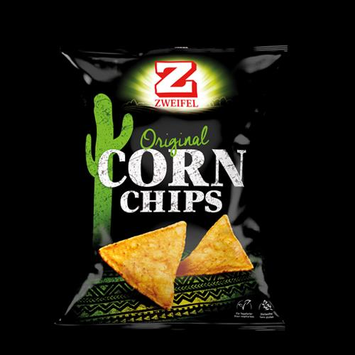 Zweifel Corn Chips Original 20 Packungen  125 gr