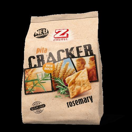 Zweifel Baked Pita Cracker Rosemary 12 Packungen  90 gr