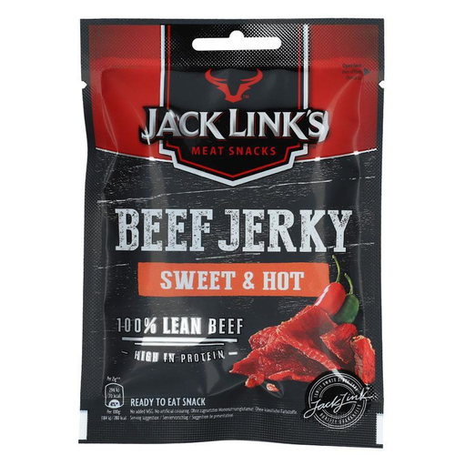 Jack Links Beef Jerky Sweet & Hot 12 Packungen  25 gr