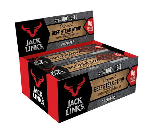 Jack Links Beef Jerky Original Stripe 12 x Packungen  25 gr