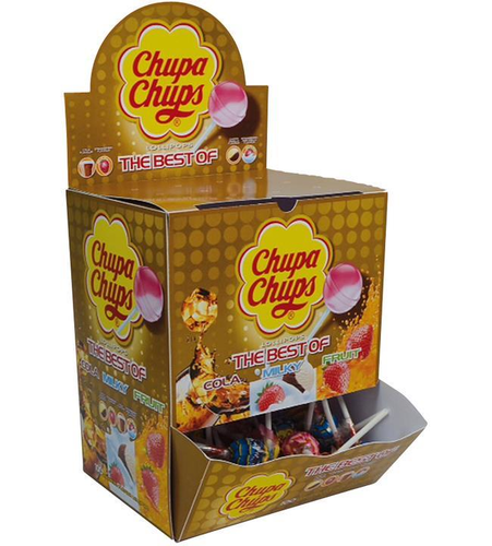 Chupa Chups The Best of Display Kangaroo 1 x 100 Stk.  12 gr