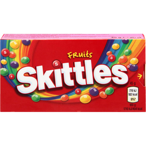 Skittles Fruits 16 x 45 gr
