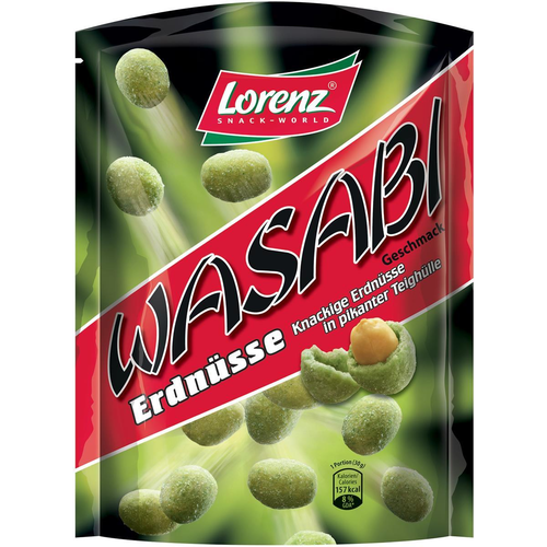 Lorenz Wasabi Erdnsse 1 Packung  100 gr