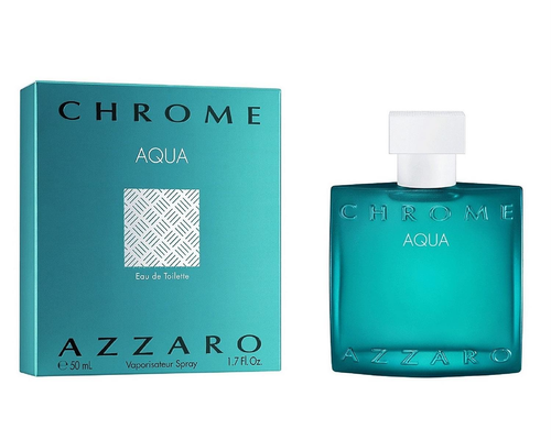 Chrome Aqua by Azzaro Eau de Toilette Spray 50 ml