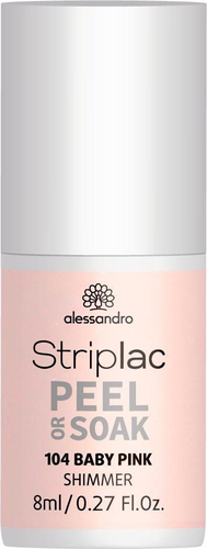 Alessandro Striplac Peel or Soak Baby Pink 8 ml