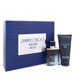 Jimmy Choo Man Blue by Jimmy Choo Gift Set -- 1.7 oz Eau de Toilette Spray + 3.3 oz Shower Gel