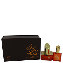 Riwayat El Ambar by Afnan Eau de Parfum Spray + Free .67...