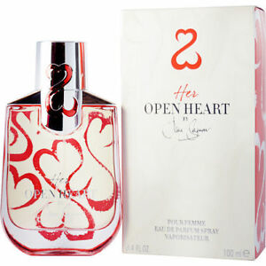 Her Open Heart by Jane Seymour Eau de Parfum Spray with Free Jewelry Roll 100 ml