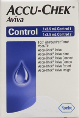 ACCU-CHEK AVIVA Kontroll-Lösung 2 x 2.5 ml