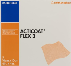 ACTICOAT FLEX 3 Wundverband 10x10cm 5 Stk
