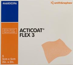 ACTICOAT FLEX 3 Wundverband 5x5cm 5 Stk