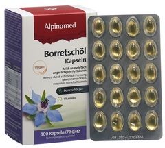 ALPINAMED Borretschöl Kaps 100 Stk