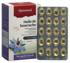 ALPINAMED Borretschöl Kaps 100 Stk
