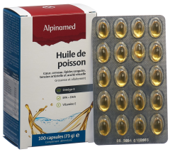 ALPINAMED Fischöl Kaps 100 Stk