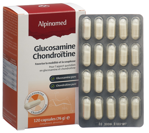 ALPINAMED Glucosamin Chondroitin Kaps 120 Stk