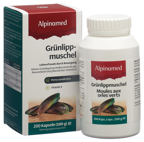 ALPINAMED Grnlippmuschel Kaps 400 mg 200 Stk