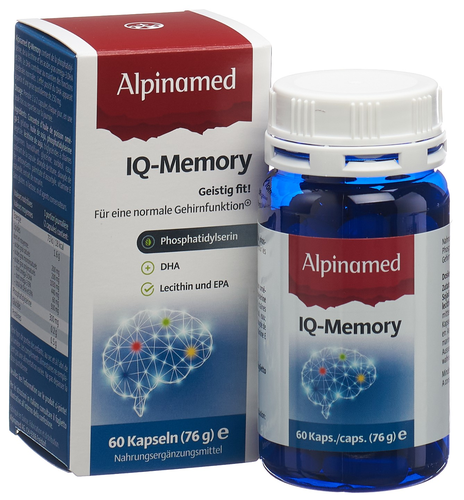ALPINAMED IQ-Memory Kaps 60 Stk