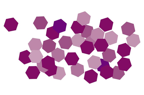 Dot metallic purple