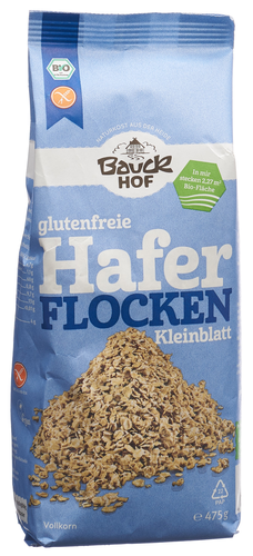 BAUCKHOF Haferflocken Kleinblatt glutenfrei 475 g