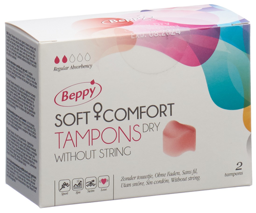 BEPPY SOFT Comfort Tampons Dry 2 Stk
