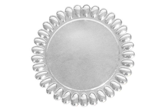 Plexi Blancok.mit 33 Nägeln, rund