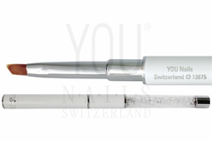 YOU Gel-Pinsel Strass angular Nr. 4