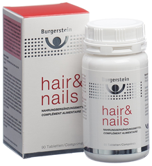 BURGERSTEIN Hair & Nails Tabl 90 Stk