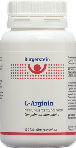 BURGERSTEIN L-Arginin Tabl 100 Stk